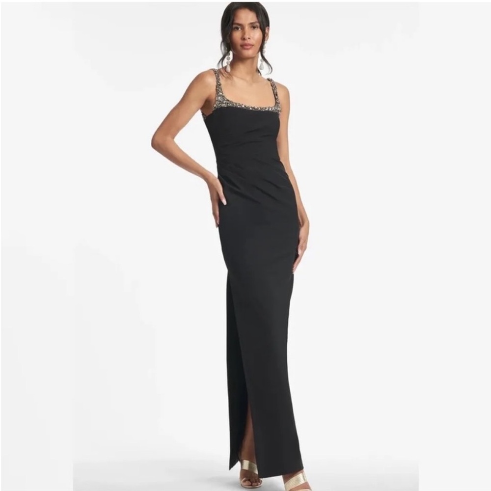 Sachin Babi Sam Gown Crystal Detail 0